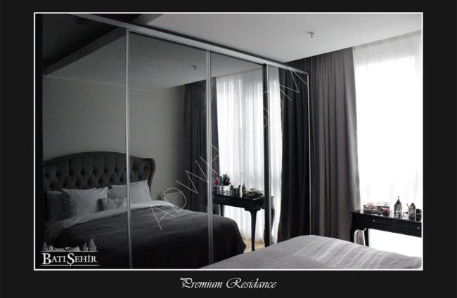شقة  فندقية غرفتين +صالة في مجمع باتي شهير 