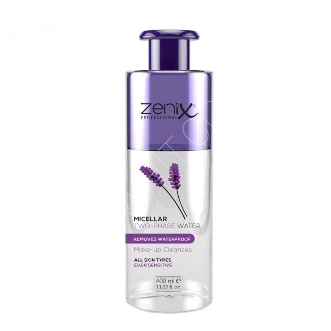 Zenix bi-phase make-up remover water