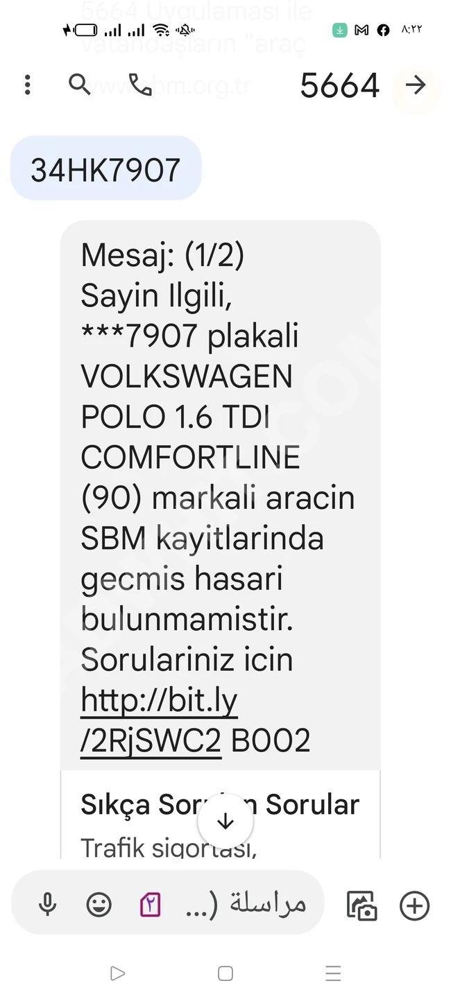 1.6 tdi manuel dizelPolo boyasiz hasarsiz