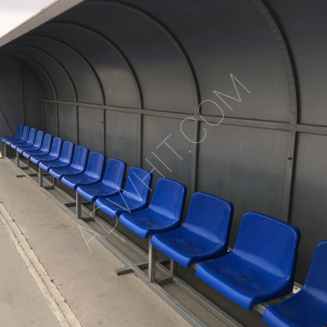 مقاعد اللاعبين الاحتياطيين  Reserve Players Booth& bench