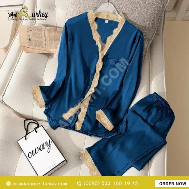 بيجامة ساتان