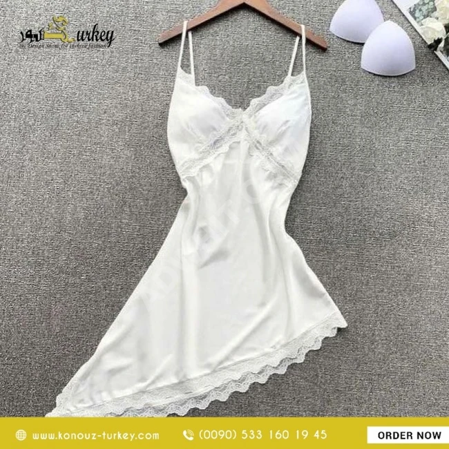 فستان ساتان