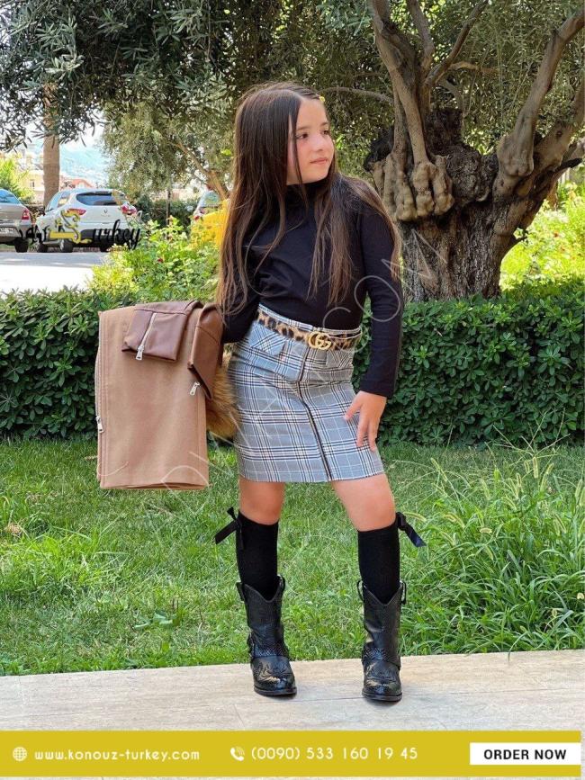 ٍSkirt Outfit for girls