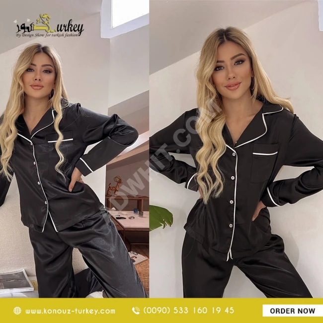 بيجامة ساتان