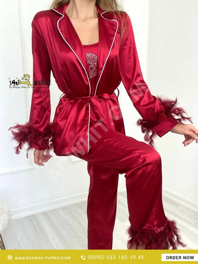 بيجامة ساتان