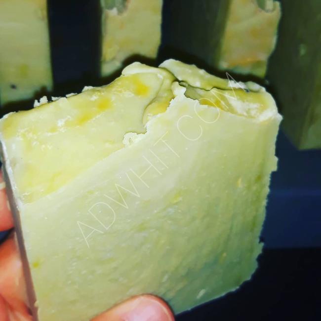 Natural soap - parsley soap