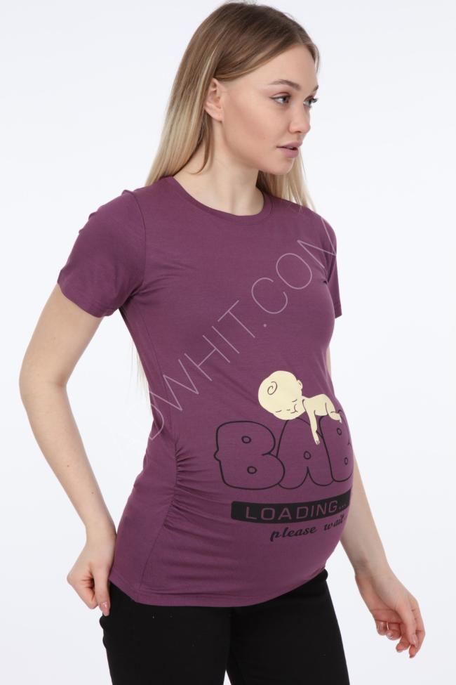 Half sleeve T-shirt for pregnant 100% cotton