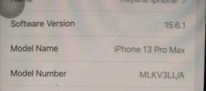 iPhone 13 Pro Max cep telefonu