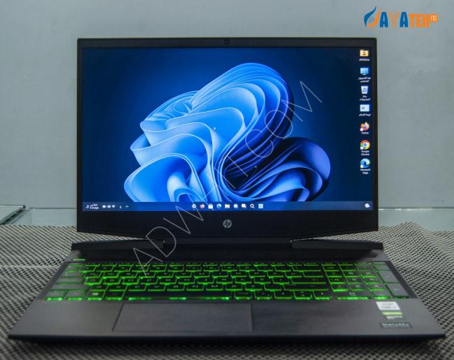 HP Pavilion for lovers of modern games and professional designs with a wonderful professional graphics card of the GTX class
