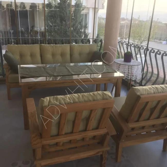 Garden and balcony seating set