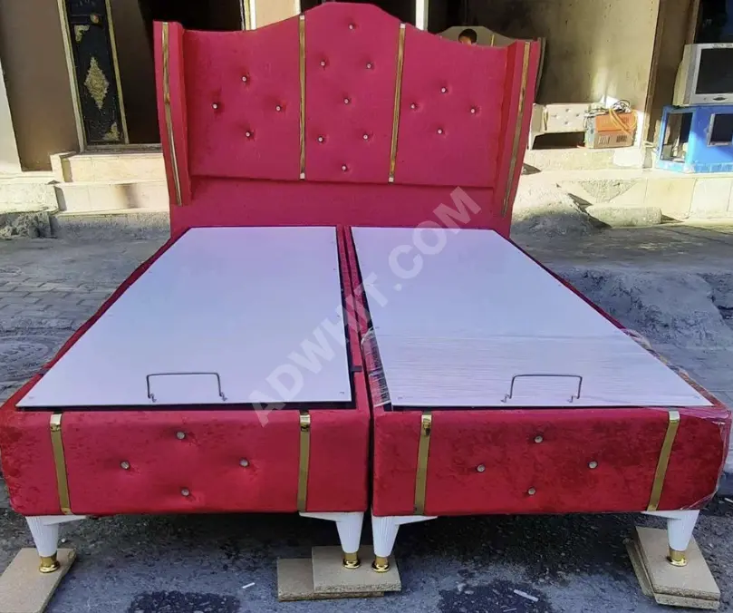 New double bed for sale Price 1,700 Turkish Lira Adwhit Turkey